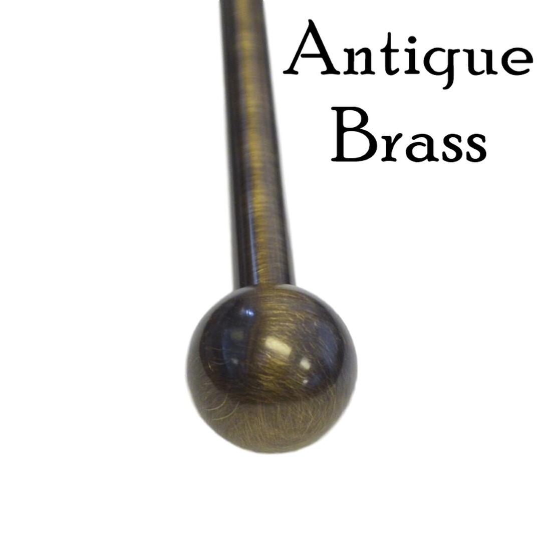 Morris Chair ROD ONLY Antique Oil Rubbed Bronze Finish Solid Brass bracket mount