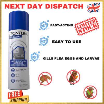 Frontline homegard household flea spray 2025
