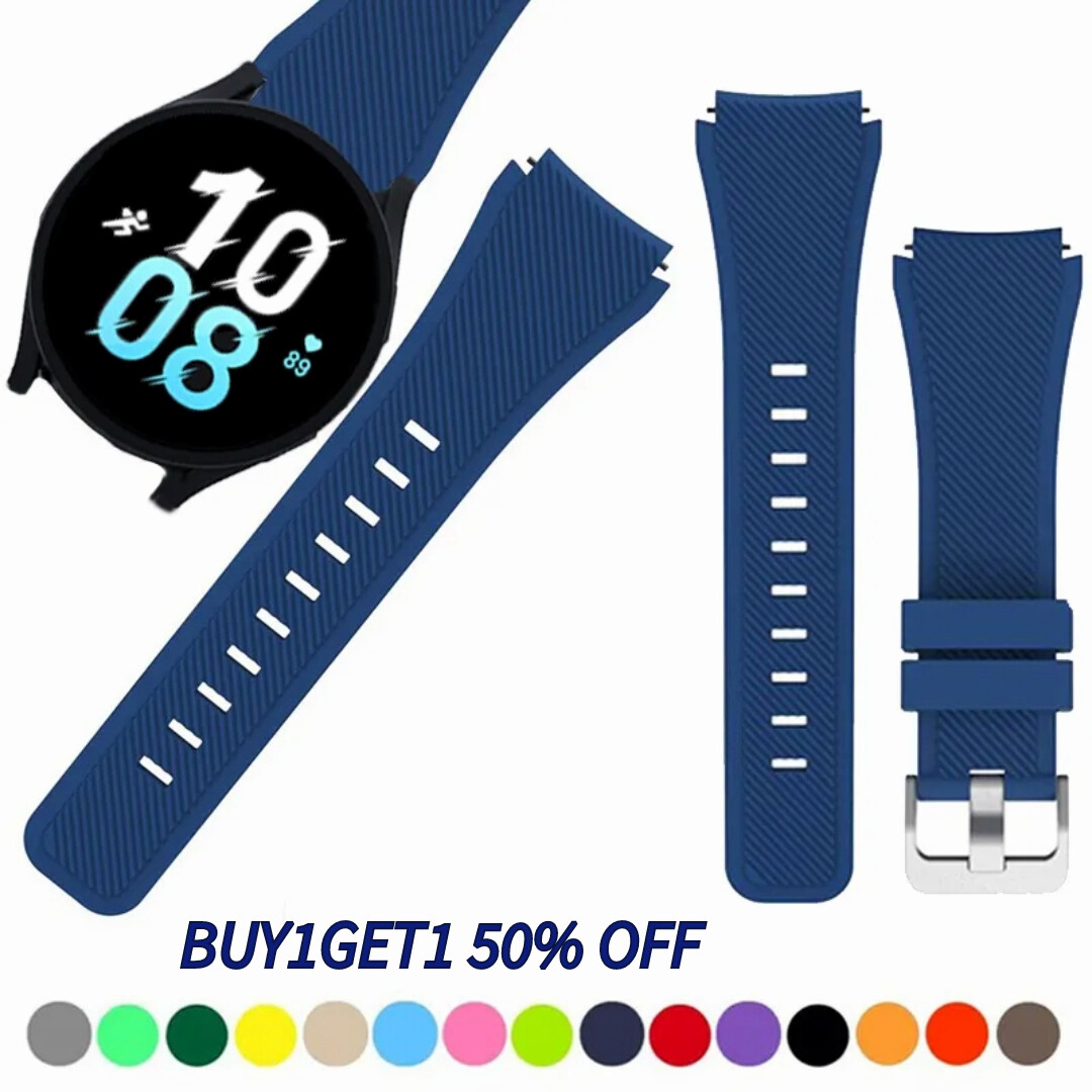 Sport Silicone Watch Band Strap For Samsung Galaxy Watch 3 4 5 Pro Gear S2/3/4