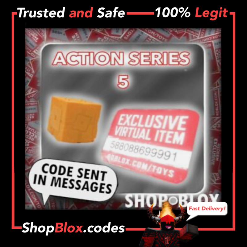 ROBLOX OG Series 5(Red Valk Series) Exclusive Toy Code⚡24/7 INSTANT