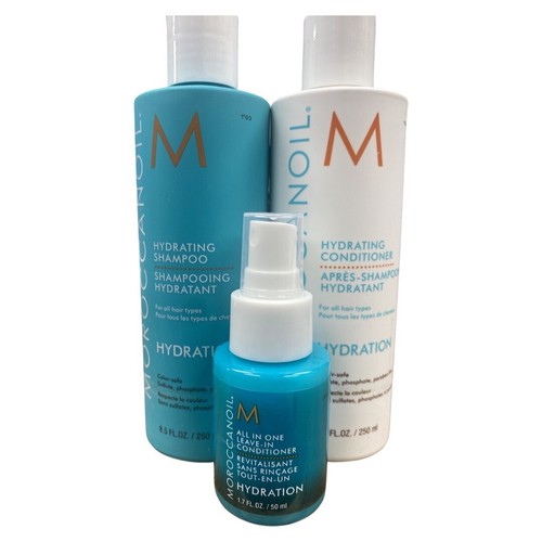 Увлажняющий шампунь и кондиционер Moroccanoil, набор All In One Leave In 1.7