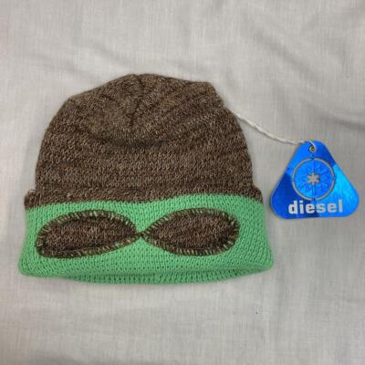 帽子 1990s Vintage DIESEL Balaclava Beanie Diesel Men 1990S Vintage Balaclava Beanie Classic Style Logo