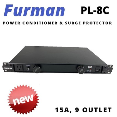 Furman Power Conditioner With Lights Rp 8l Rackmount Reverb