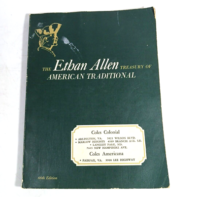 Vintage Ethan Allen 66th Edition Catalog Furniture Decor 1960s eBay