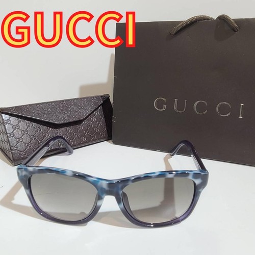 GUCCI GG 3735S ブラックサングラス GUCCI sunglasses GG 3735/F/S with blue case prescription