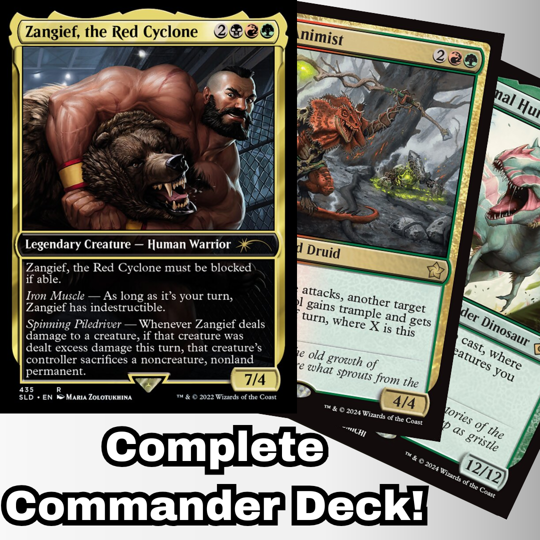 Zangief, the Red Cyclone Commander Deck MTG Maarika, Brutal
