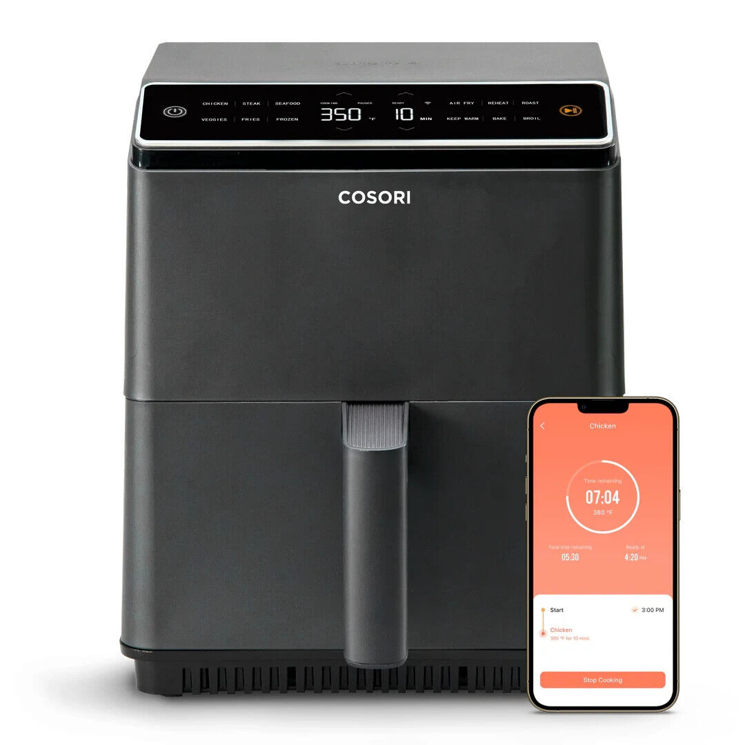 Dual Blaze, 6.8-quart,precise Temps Prevent Overcooking