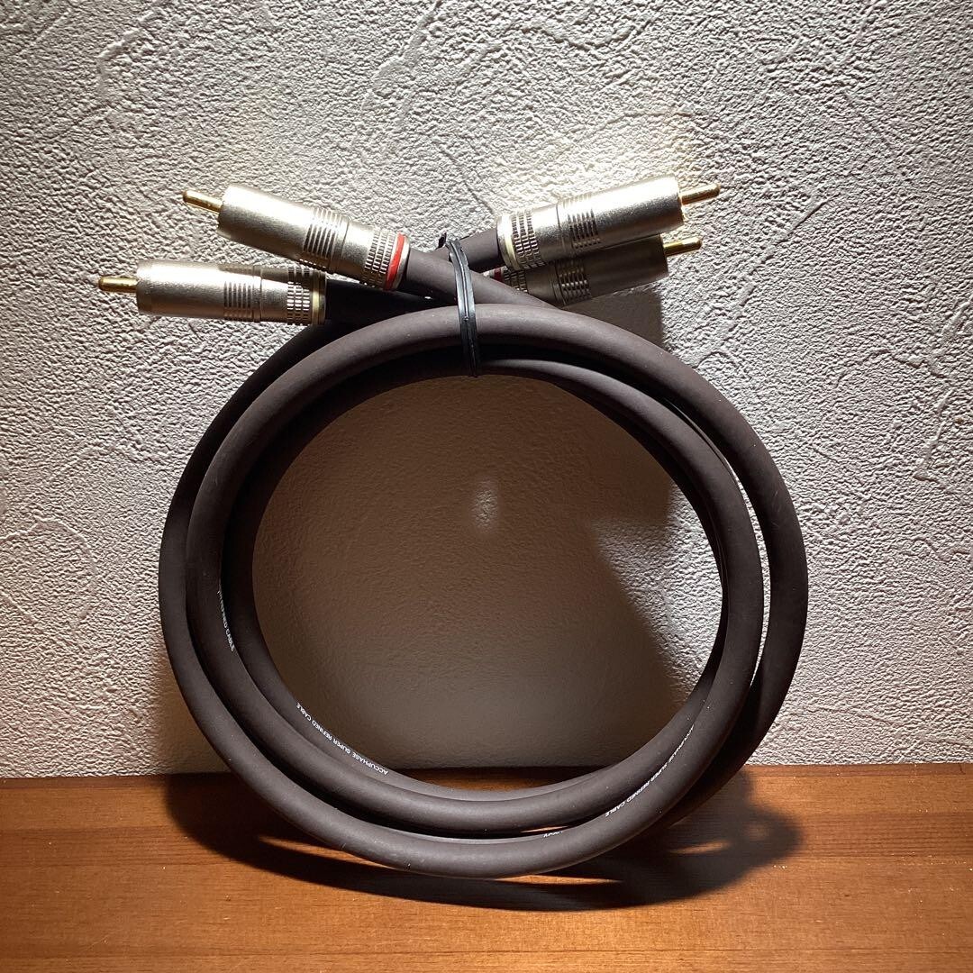 Accuphase SUPER REFINED CABLE RCAケーブル 1mペア