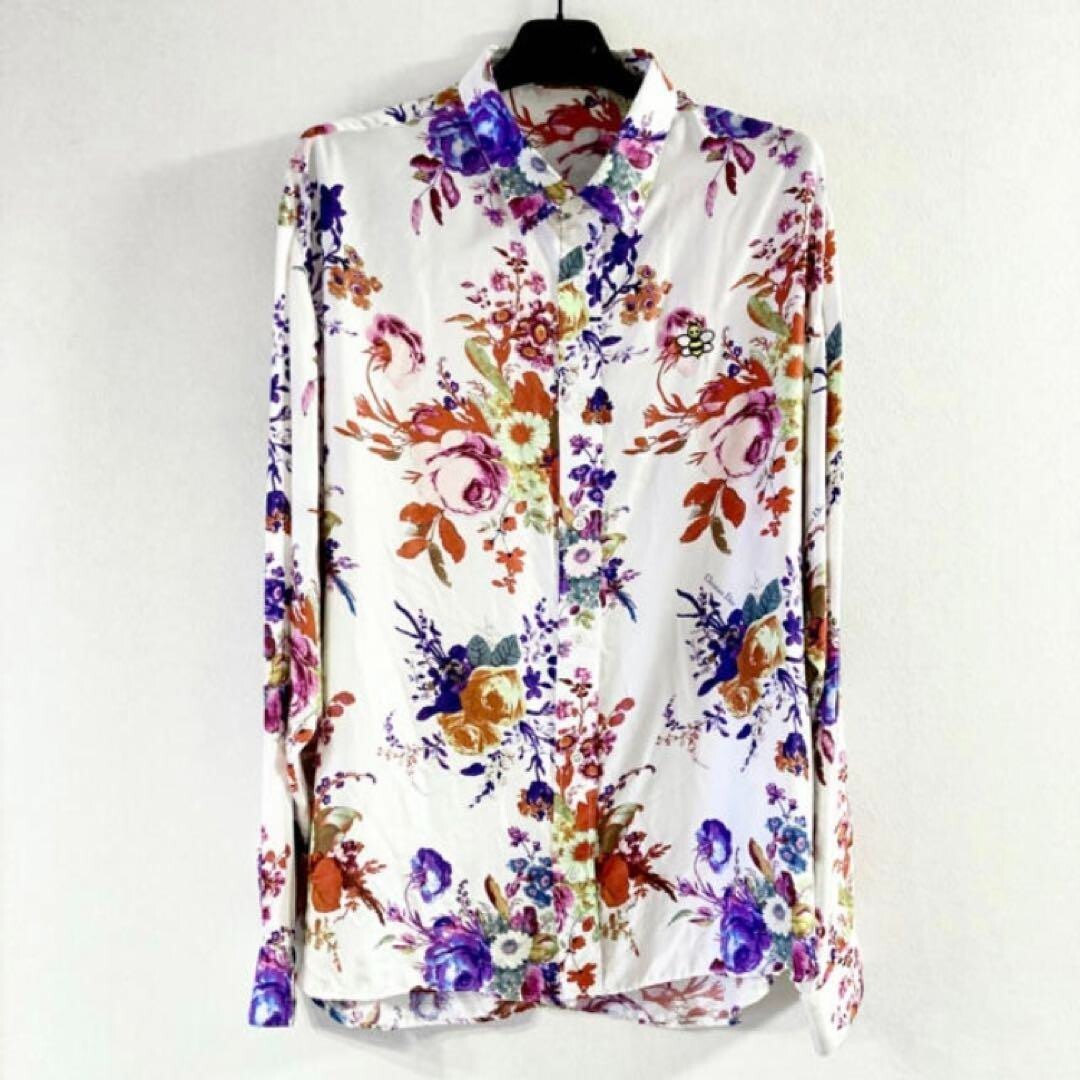 【BTS着用】Dior homme × kaws 19ss シルクシャツ 39 BTS着用】Dior homme × kaws 19ss シルクシャツ 39 BTS着用】Dior