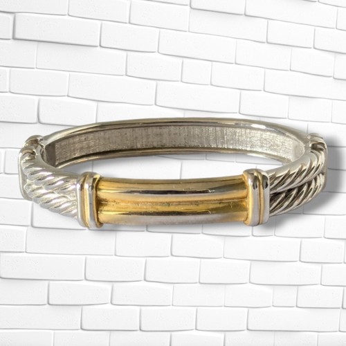 90年代　silver925 bangle Vintage BS 925 Sterling Silver Lines Bangle| Silver Bangle