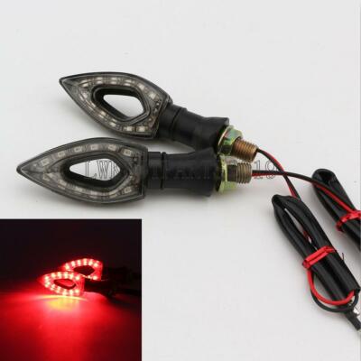 2pcs LED Turn Signals Light For Kawasaki Vulcan VN 1500 1600 Classic Mean Streak