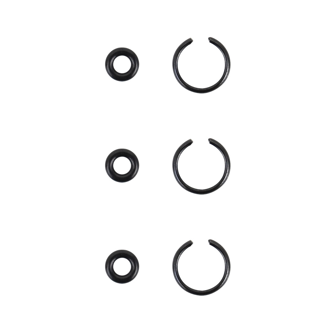 3/8" Impact Wrench Retaining Ring Clip With Oring Fits Milwaukee Type