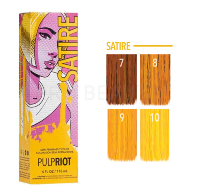 Pulp Riot Semi Permanent Professional Direct Hair Color 4 OZ (Choose Your Color)