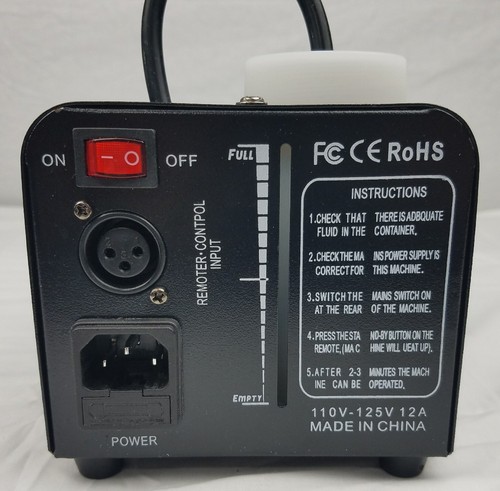 Miric Fog Machine with Wired and Wireless remote control 400W Portable Smoke