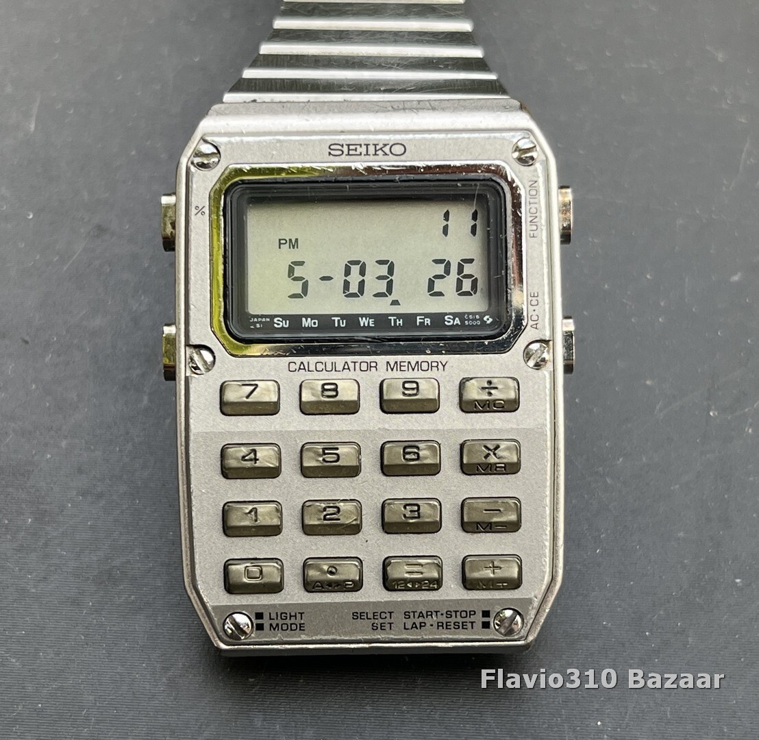 SEIKO C515-500A 腕時計 SEIKO / CALCULATOR MEMORY C515-500A | UTDESIGN