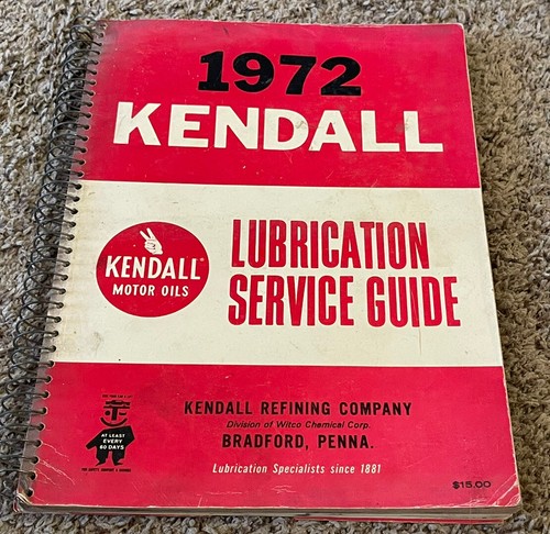 1972's KENDALL MOTOR OILS MOPAR