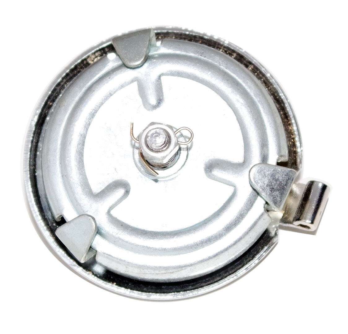 Wing Nut Hinged Flip Fuel Tank Filler Cap Lid 3" For Norton Triumph Ariel BSA AJS