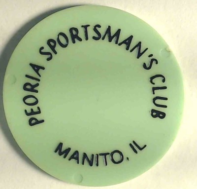 Manito Illinois good for token - Peoria Sportman's Club - $1.00 *