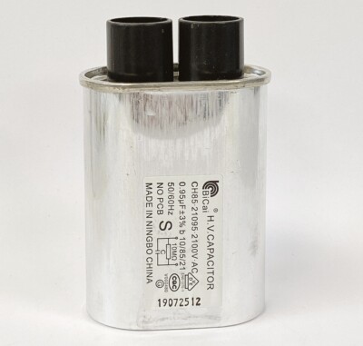 BiCai CH85-21095-2100V-AC 0.95uF H.V Capacitor FOR GE/LG/Samsung/Sharp Microwave