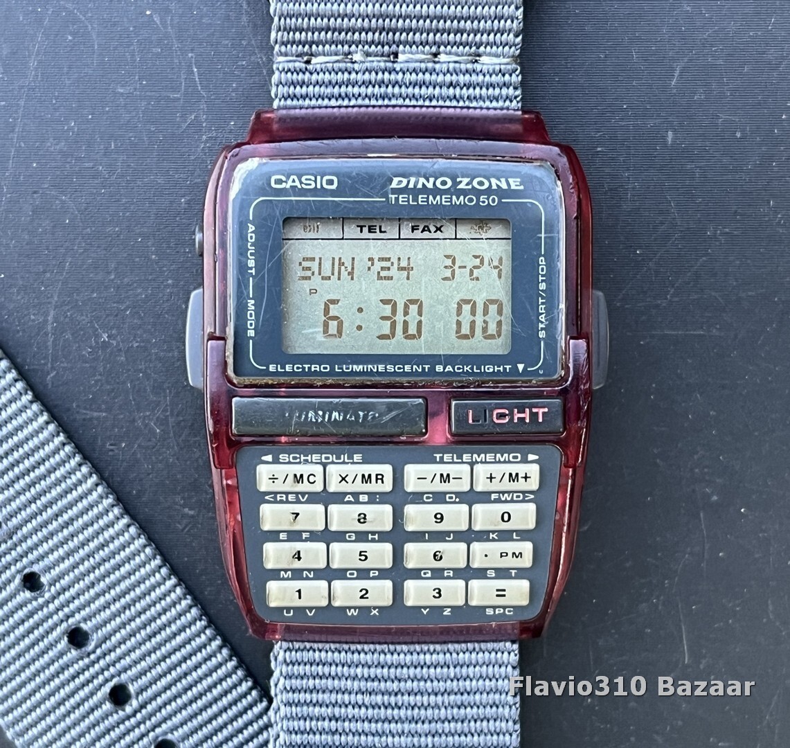 CASIO　カシオ　DINO ZONE TELEMEMO 50 デジタル時計 $_57.JPG?set_id=880000500F