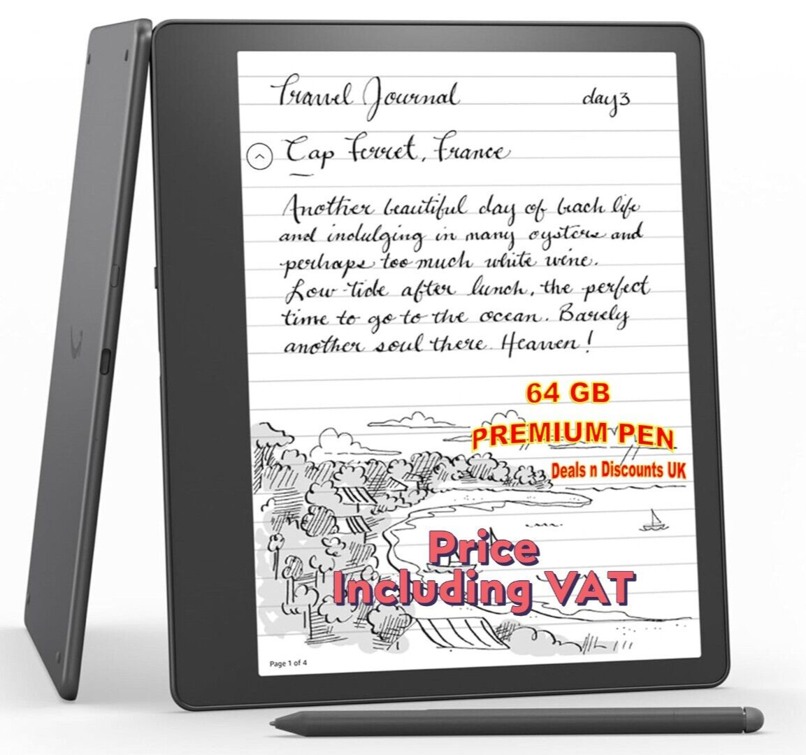 Amazon Kindle Scribe 64GB + PREMIUM Pen, 10.2 Amazon Kindle Scribe 64GB + PREMIUM Pen, 10.2