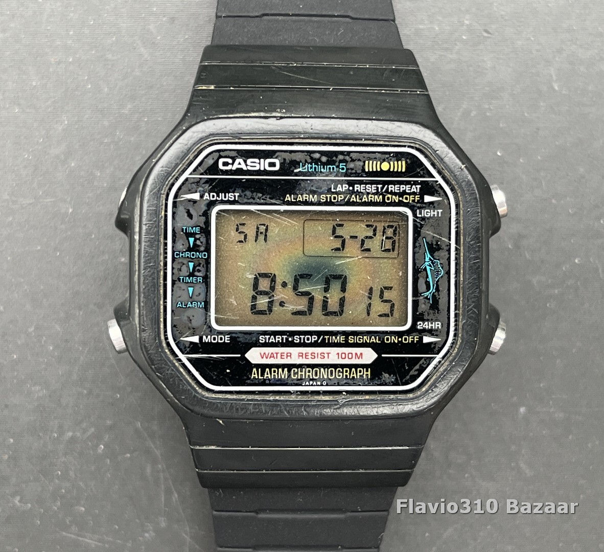 レア Vintage 1984's CASIO Marlins W-25 腕時計