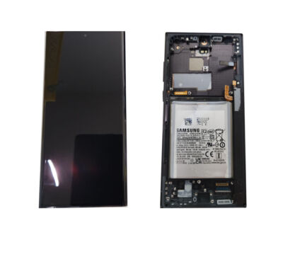 Samsung Galaxy S 22 Ultra Replacement LCD Screen with Digitizer Frame OEM (B)