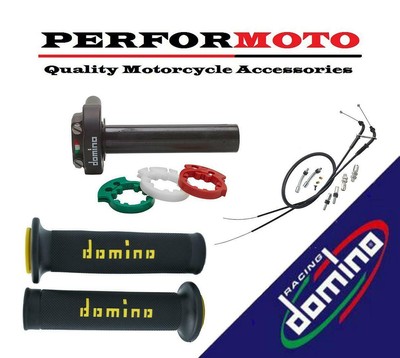 Domino XM2 Quick Action Throttle Kits with A010 Grips to fit Sonik Bikes