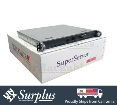Custom Server 1U Open Source 6x 10GB X10SLH-N6-ST031 E3-1270 V3 32GB 240Gb SSD