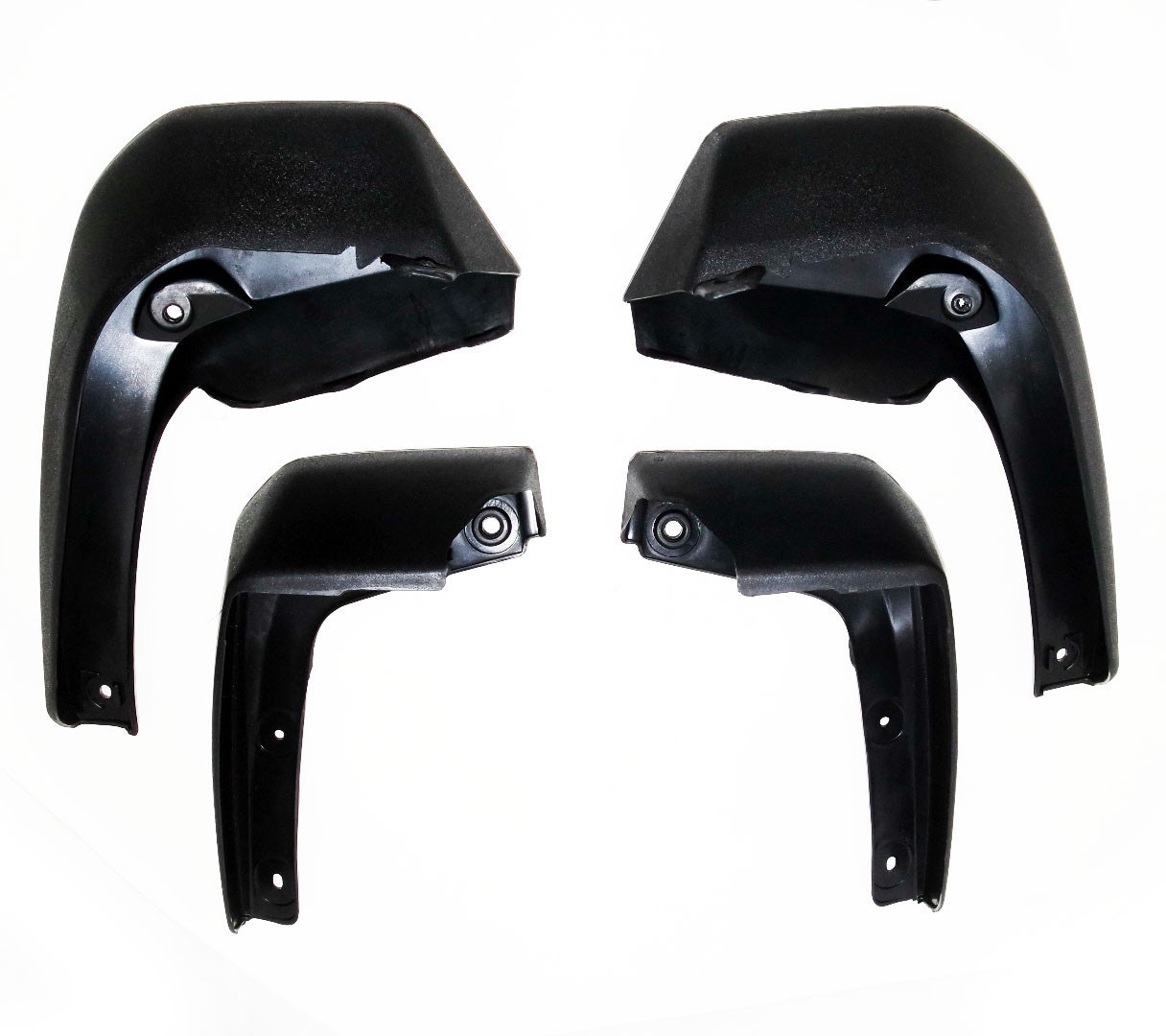 Mud Flaps Mudguard Splash Guards Cut Type Black Plastic For Honda JAZZ 