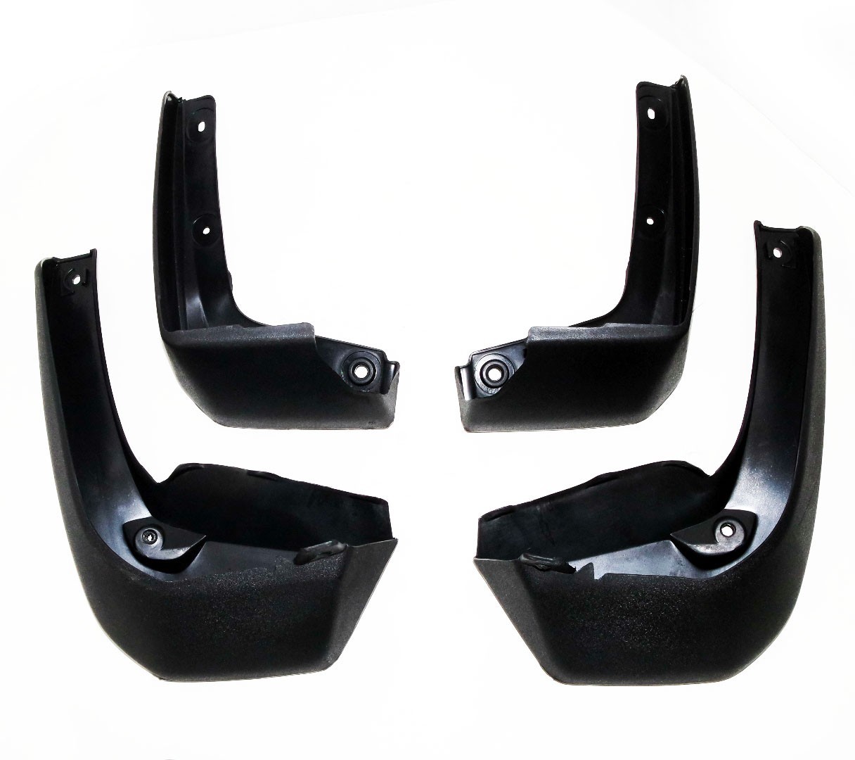 Mud Flaps Mudguard Splash Guards Cut Type Black Plastic For Honda JAZZ 