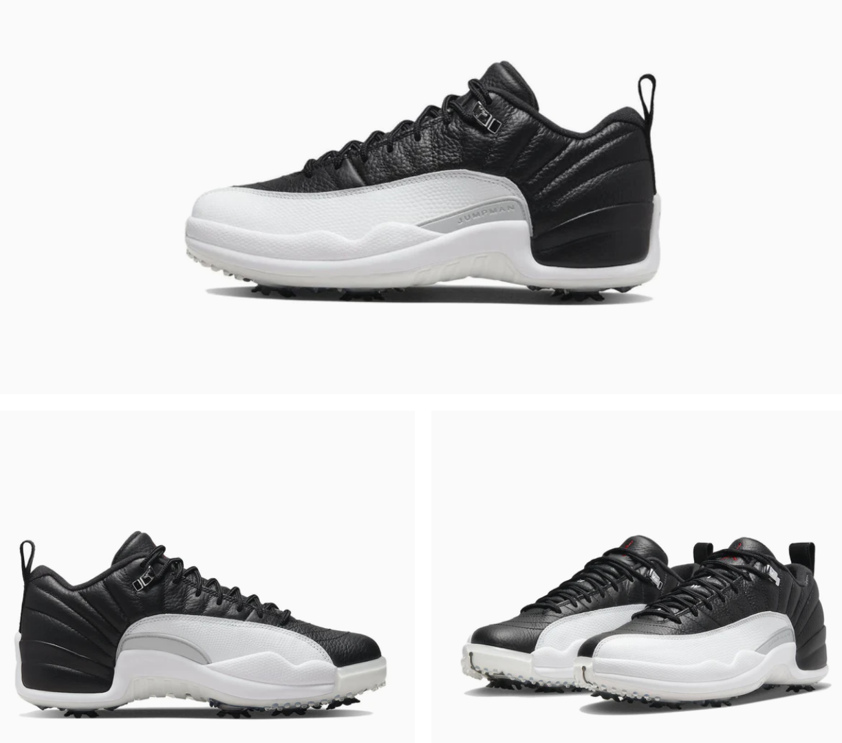 NEW Men's Nike  Air Jordan 12 Low Golf 'Playoffs' Shoes DH4120-010