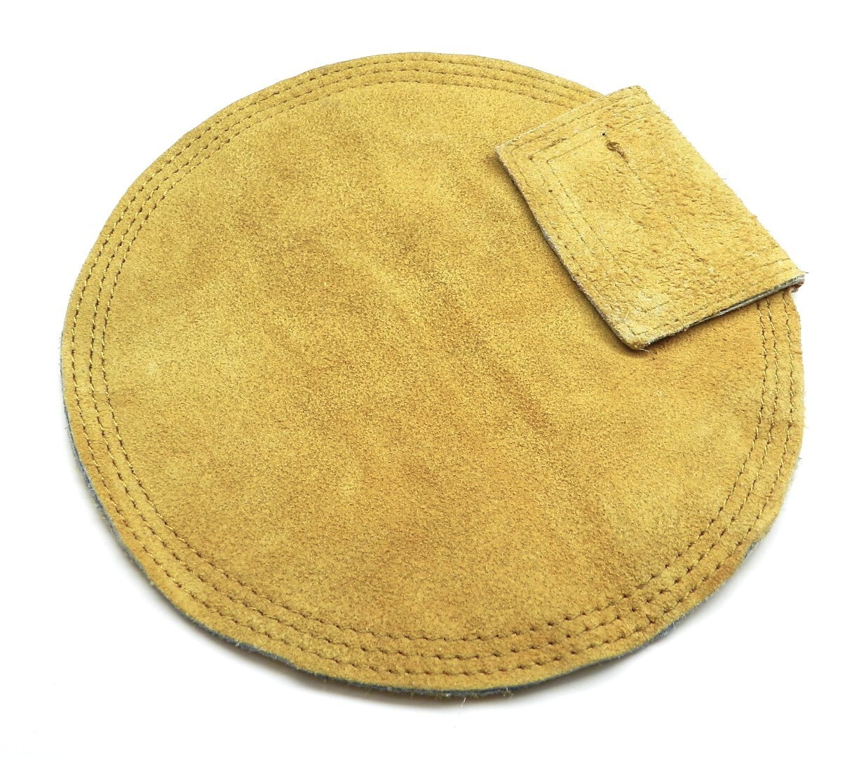 7" Sandbag Round Leather Bag for Jewelers Bench Anvil Forming Pad Without Sand