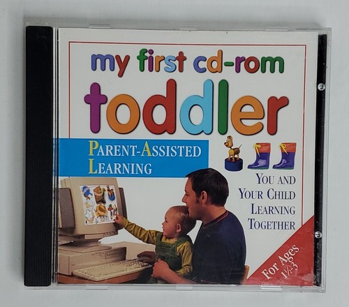 My First CD Rom Toddler Parent Assited Learning CD Rom Disc