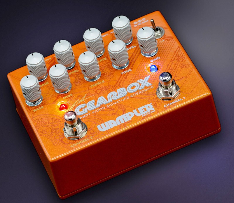 Wampler Andy Wood Gearbox Overdrive Guitar Pedal 763815132983| eBay