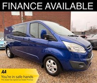 2016 Ford Transit Custom 2.0 TDCi 290 Limited L2 H1 6dr PANEL VAN Diesel Manual