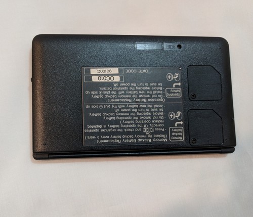 Sharp EL-6190 Electronic Organizer Memo Master Alarm 500