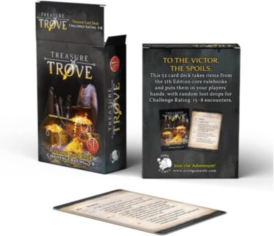 Набор инструментов D&D 5e Nord Games 1025 GMs - Колода для сбора сокровищ - Рейтинг сложности 5-8