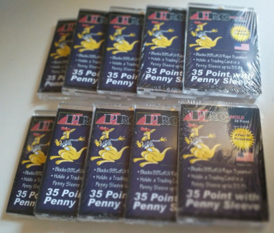 (10) Pro Mold MH35S Thicker Card Magnetic Card Protector 35Pt New NIP