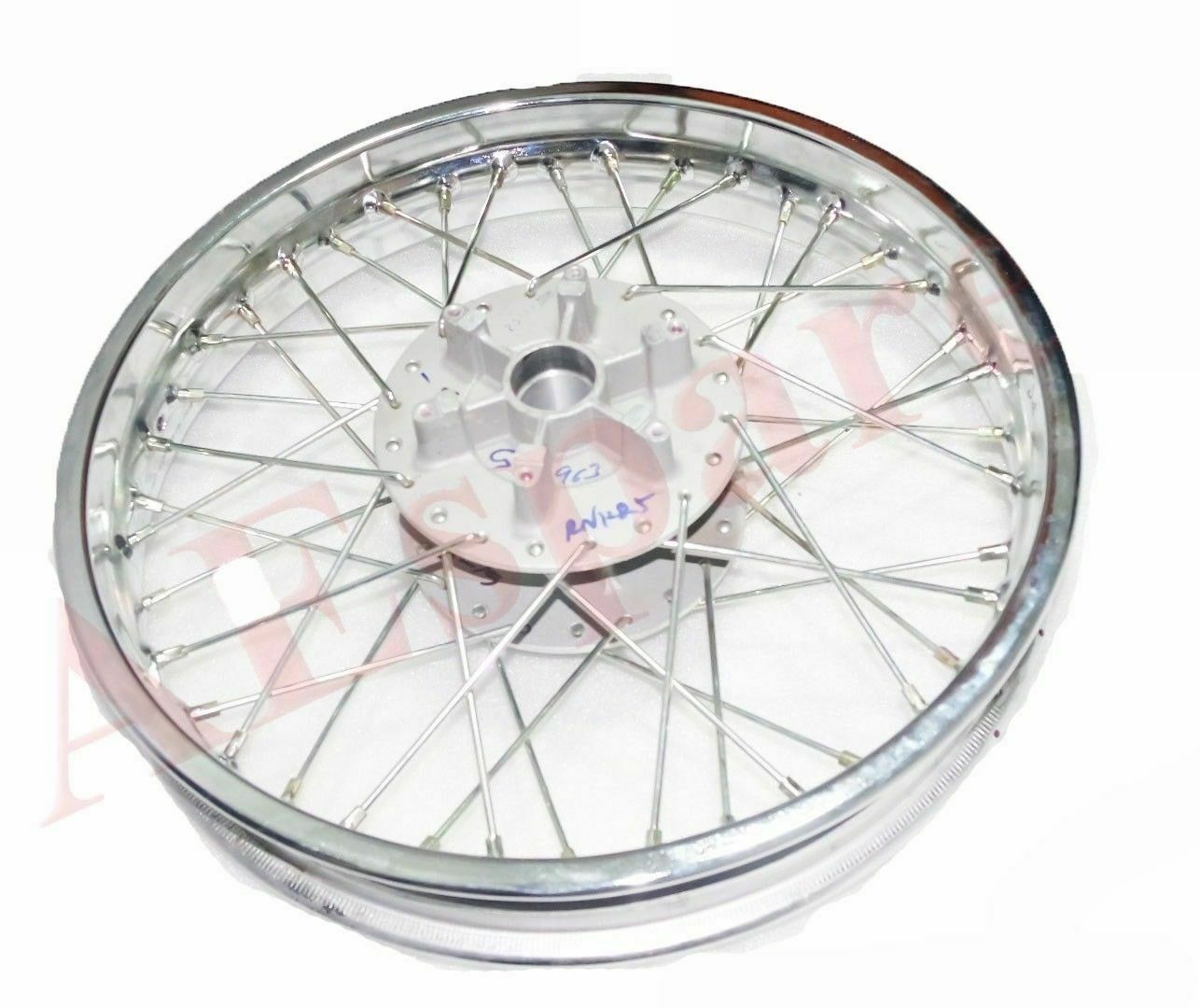 Fits Royal Enfield Thunderbird Classic Wheel Rim Set + Disc Break Hub 