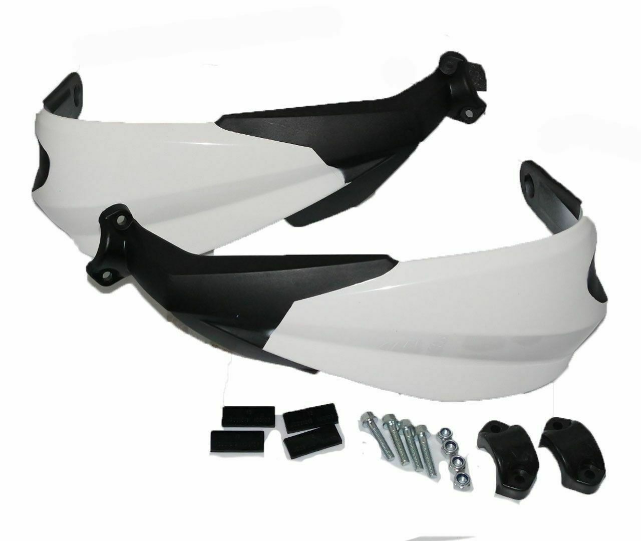 Nos Custom Painted Genuine Handlebar Hand Guard Set Black White Fits For KTM 