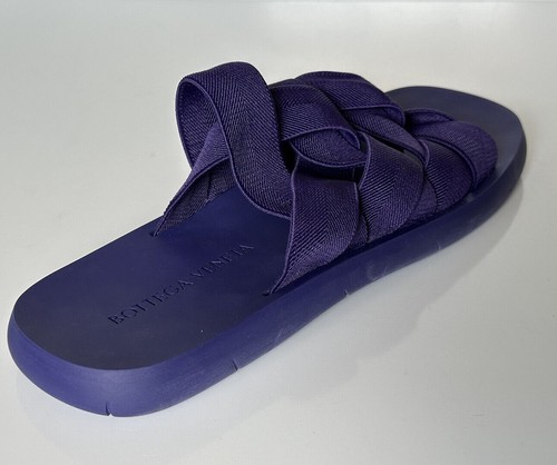 Pre-owned Bottega Veneta $790  Intrecciato Starfish Purple Sandals 12 Us (45) 651402 It