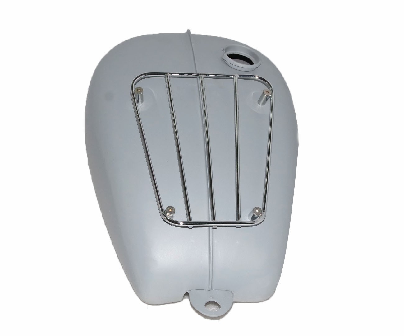Fits Triumph Tiger Primer Coated Petrol Gas Fuel Tank With Chrome Grill Rack 