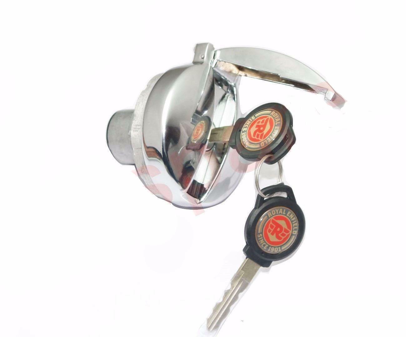 Fits Royal  Enfield GT Continental 535 Ignition Switch Gas Cap Key Lock Set 