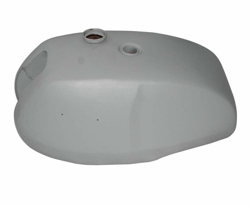 Pour Triumph T140v T140e Bonneville Jubilee Bleu PÃ©Trole Gas Fuel Tank Raw Acier