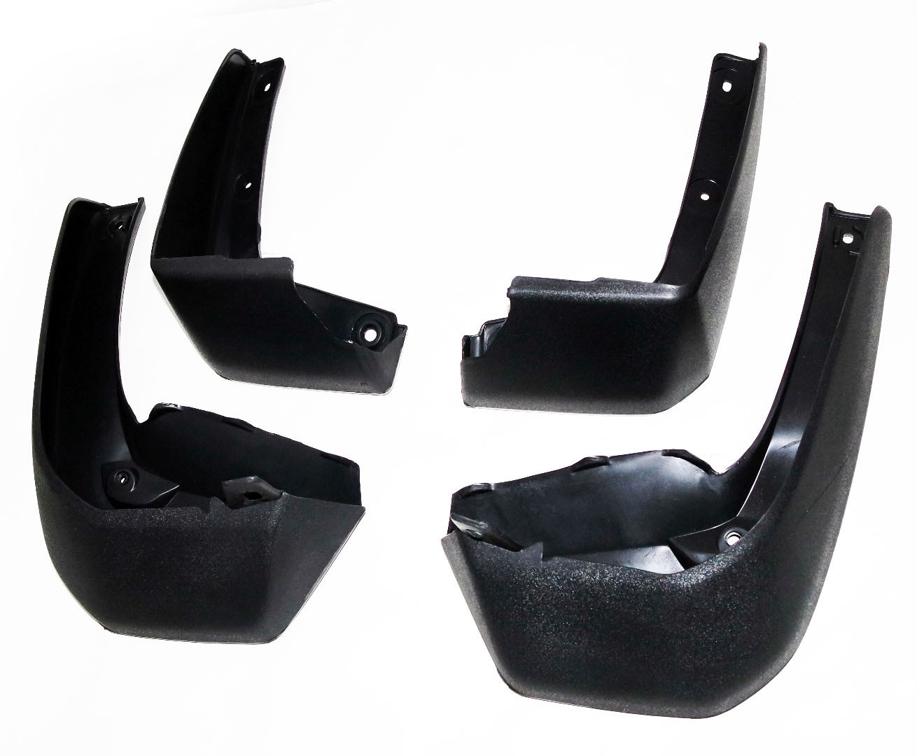 Mud Flaps Mudguard Splash Guards Cut Type Black Plastic For Honda JAZZ 