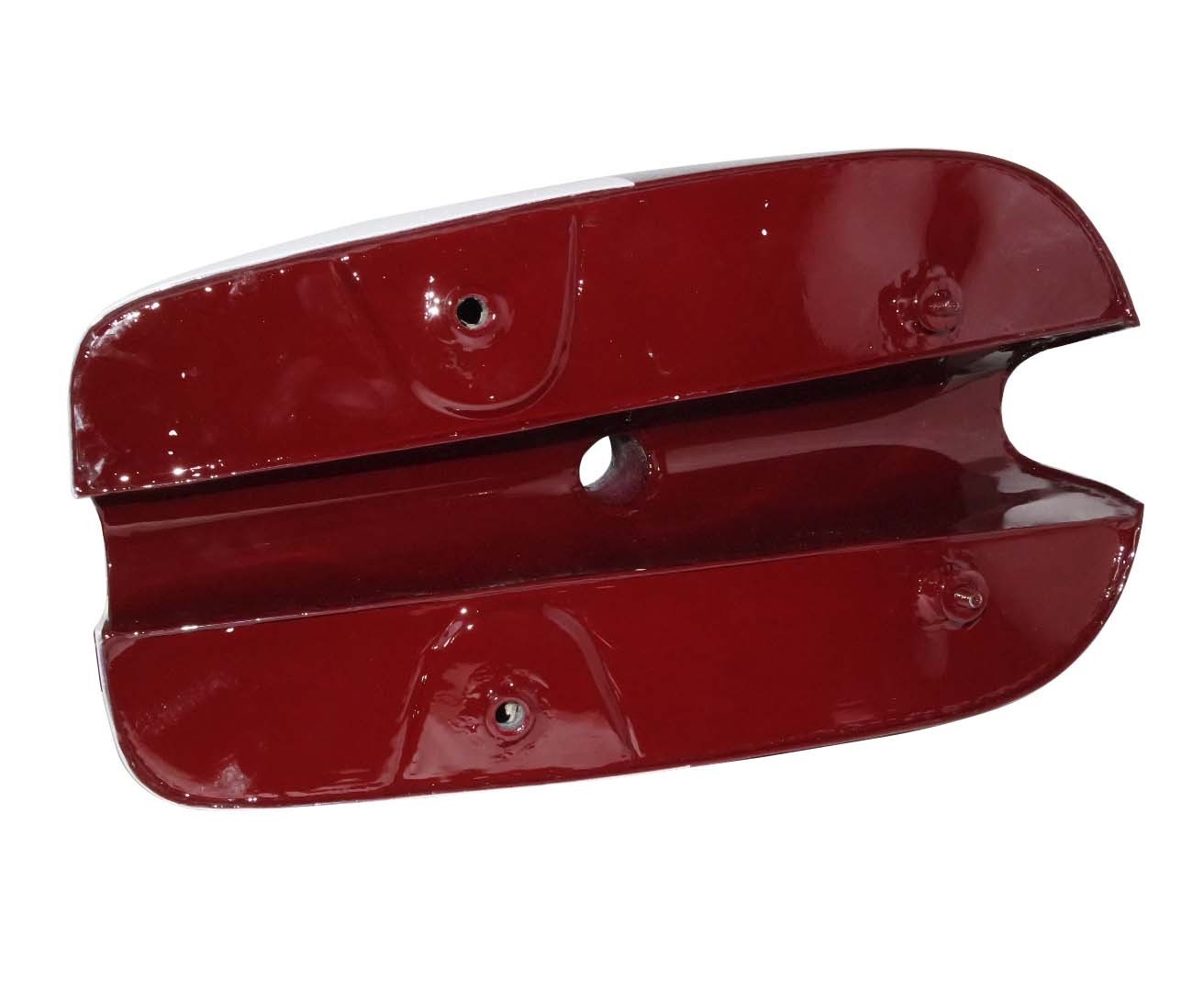 BSA Petrol Fuel Tank White & Cherry Painted A65HA A65-25PH Spitfire Hornet  