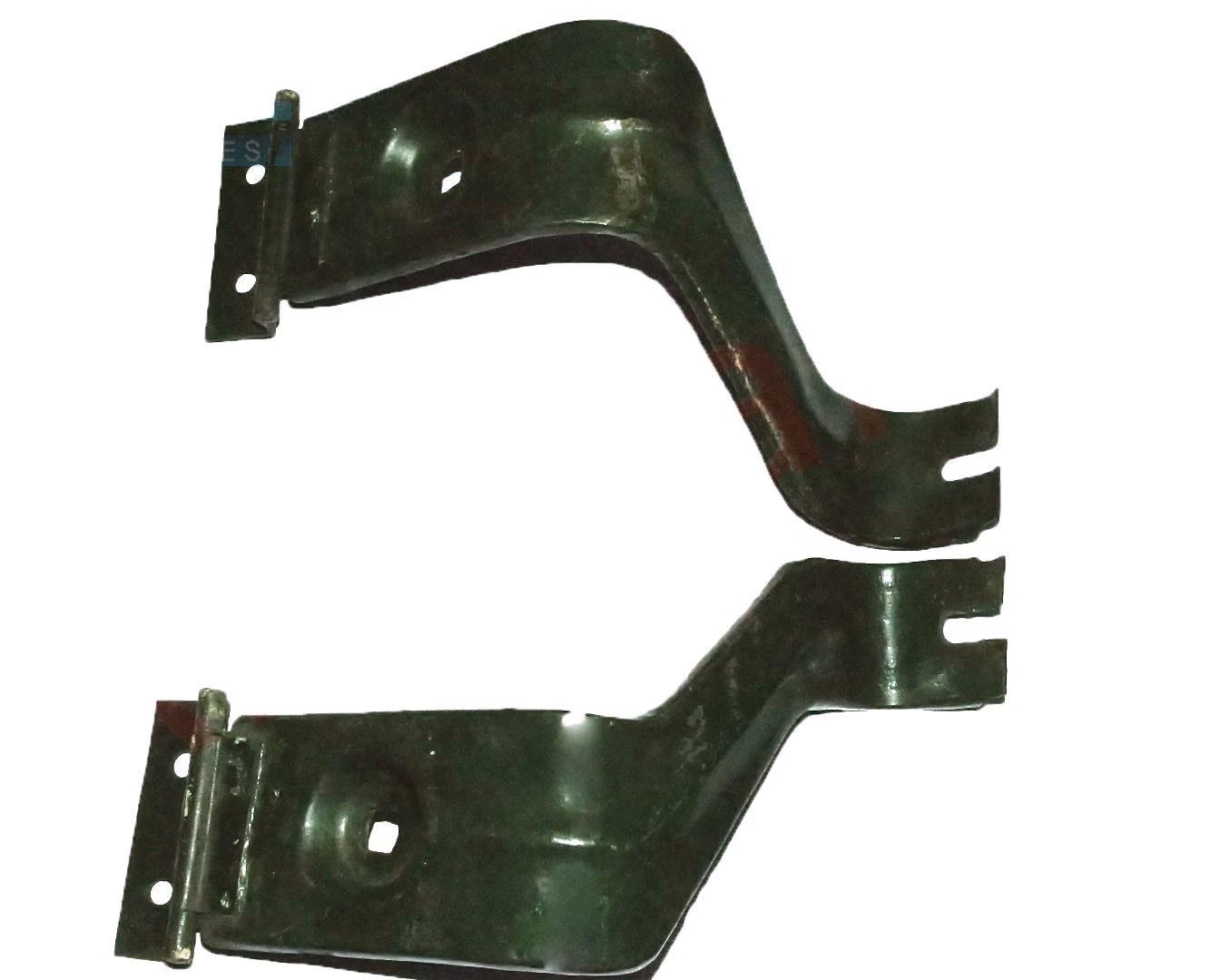 Headlight Headlamp Bracket Support Black Pair For Willys MB Jeeps Ford 41-45