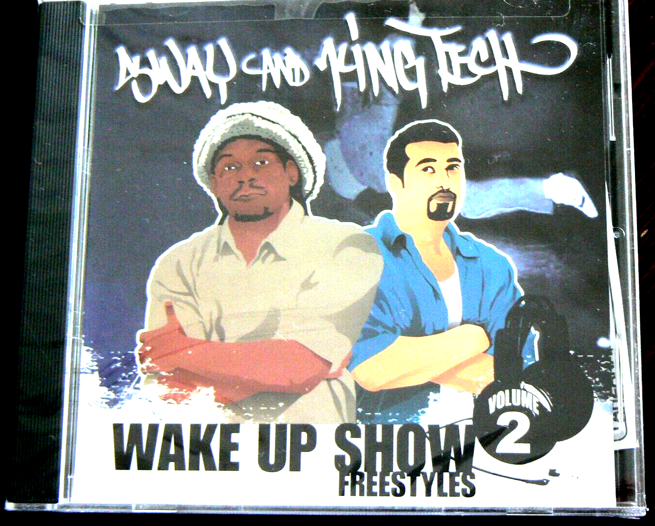 NEW Wake Up Show Freestyles, Vol. 2 Sway & King Tech CD