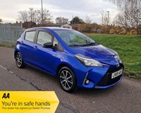 2019 Toyota Yaris 1.5 VVT-h Icon Tech E-CVT Euro 6 (s/s) 5dr HATCHBACK Petrol/El